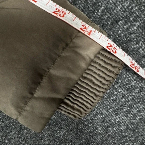 Victoria's Secret Beige Puffer Coat Cinched Full Zip Hooded Women's S  Cabincore - Picture 10 of 10